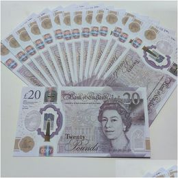 Other Festive Party Supplies Prop Money Toys Uk Pound Gbp British 5 10 20 50 Fake Notes Toy For Kids Christmas Gifts Or Video Film Dro Otx62