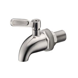 Other Faucets Showers Accs Lead Top Sale 304 Stainless Steel Spigot Faucet Keg Drinking Tap For Beverage Wine Beer Juice Dispenser Par Otxsg