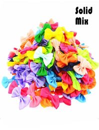 180pcs Lot Mini Small Pringting Ribbon Bow Pet Bowknot Craft Only Bow No Clips Diy Wedding Decor Hair Accessories Pb0012487374