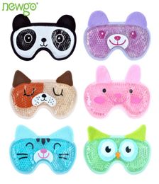 Eye Mask Reusable Gel Beads Cold Pack for Girl Kid Cooling Therapy Soothing Visual Fatigue Remove Dark Circles Cute Ice Bags 220627456665