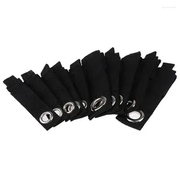 Storage Bags 5/10Pcs 25 184mm/38 260mm Cable Strap Nylon Heavy Duty Extension Cord Holder Organiser Hook Loop