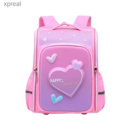 Backpacks New Girls and Boys School Bag Childrens Pink Printed Backpack Cute Girls Primary School Children Waterproof Children WX