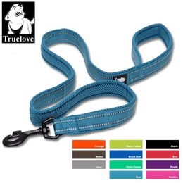 Truelove Soft Dog Pet Leash in Harness and Collar Reflective Nylon Cat Mesh Walking Training 11 Color Length 110cm TLL2111 240508