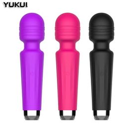 Other Health Beauty Items 10 Modes Powerful AV Vibrator Magic Wand Clitoris Stimulator s for Women G spot Massager Adult Female Erotic Product Y240503