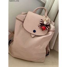 Luxury handbag Designer brand Backpack Shoulder bag Classic Folding Nylon Versatile for Commuting Large Capacity Student Leisure TravelS4NW