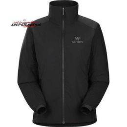Ceket açık fermuarı su geçirmez sıcak ceketler atom sıcak ceket - kadın siyah p70q