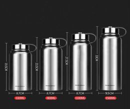 Amazon Outdoor Jogging Sport Insulated Thermos Bottles Vacuum Flasks Double Wall Space Stainless Steel Drinking Water Bottle8104132