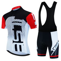 Bicycles Cycling Jersey Set MTB Mens Cycling Maillot Summer Cycle T-Shirt Bib Shorts Suit Triathlon Mountain Bike Clothes 240508