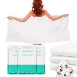 Towel 55 27.5 Inch Thickened Disposable Bath Towels For Travelling Spa Pearl Pattern Pure Cotton Large Size Portable Travel