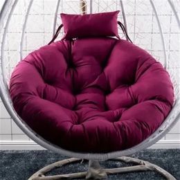 Indoor Outdoor Garden Balcony Chair Cushion Hanging Hammock Comfort Soft Swing 240508