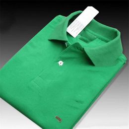 Designer Mens Polo Shirts Summer Polos Tops Embroidery Men T Shirts Classic Shirt Unisex High Street Casual Top Tees Size S-4XL