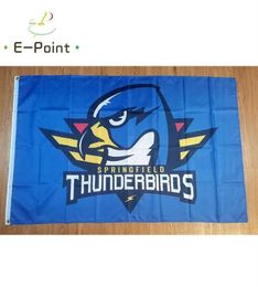AHL Springfield Thunderbirds Flag 3 5ft 90cm 150cm Polyester Banner decoration flying home garden Festive gifts255l34704007295295
