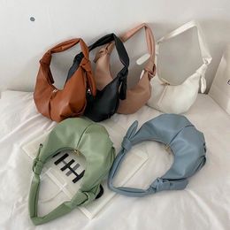 Evening Bags Designer Luxury Women Shoulder Bag PU Leather Underarm Casual Travel Shopping Pouch Phone Zipper Female Handbag