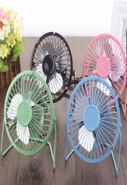 Cool Summer Aluminium leaf Quiet Mini Table Desk Personal Fan and Portable Metal Cooling Fan for Office Home High Compatibility5063737