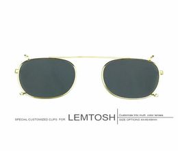 Clips For LEMTOSH Titanium Glasses Hangparcel 444649mm Customize Into More 50 Colorful Lenses UV400 Sunglasses2991844