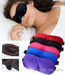 3D Sleep Mask Natural Sleeping Eye Mask Eyeshade Cover Shade Eye Patch Women Men Soft Portable Blindfold Travel Eyepatch Tools6048495