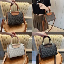 Ladies Bag Bags Evening Boston Women's Fashion Pillow Versatile Texture Handbag Printed One Shoulder Crossbody