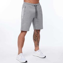 Men's Shorts Men Skinny Cotton New Sporting Running Shorts Bodybuilding Sweatpants Short pants Jogger Gyms sport Basketball Shorts T240507