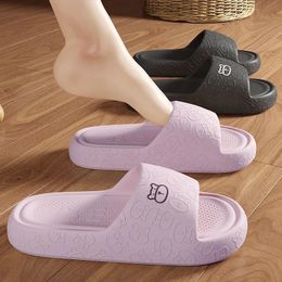 Summer Slippers For Men Women Eva Soft Bottom Indoor House Slides Flat Sandals Outdoor Beach Shoes Man Flip Flops 240416
