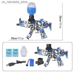 Sand Play Water Fun By sea 30 days delivery MP5 Electric Gel Ball Blaster Toy Eco-Friendly Gun Beads Bullets Pistol Outdoor Games Toys Best quality Q240408