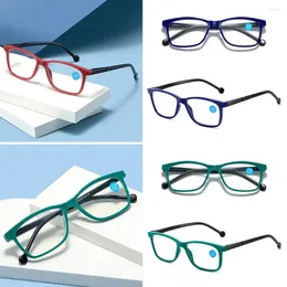 Sunglasses Eye Protection Anti-Blue Light Reading Glasses Blue Ray Blocking Ultralight Optical Spectacle Eyeglass PC Square Eyeglasses