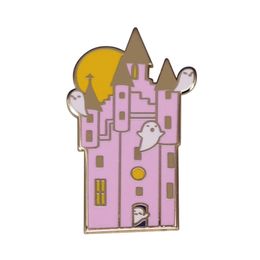 Halloween horror scary tarot gothic enamel pin childhood game movie film quotes brooch badge Cute Anime Movies Games Hard Enamel Pins S6