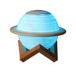 Saturn humidifier aromatherapy constant humidity night light creative bedside ornament