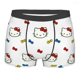 Underpants Funny Boxer Cartoon Cute Shorts Panties Briefs Men Long Underwear Soft For Homme Plus Size