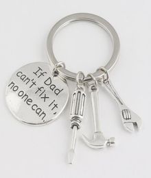 Fashion Keychain Wrench Screwdriver Keyring If Dad Fix it No One Can Hand Tools Keychain Christmas Gift For Fashion Keychain Wrenc1015433