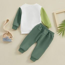 Clothing Sets Toddler Boys St Patricks Day Outfit Lucky Baby Long Sleeve Sweatshirt Top Jogger Pants Set Cute Summer Clothes