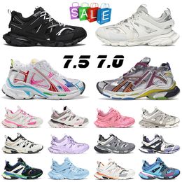 Runner 7 7.5 3 Designer Shoes Woman Track Runners Multicolor Pink All Black White Light Blue Beige Green Womens Mens Shoes Orang Sneakers Dhgate
