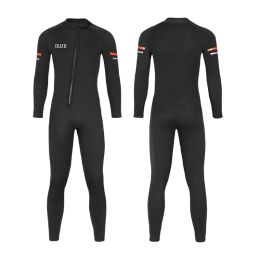 Suits OUZO new 1.5mm Wetsuit men's onepiece cold proof and warm diving suit Jellyfish winter swimsuit surfing suit neoprene scuba