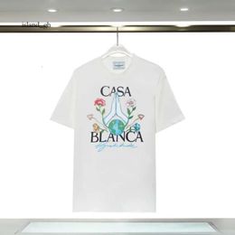 Mens designer t shirts casablanca t Shirt fashion men casual t-shirts Street mens t shirts Tennis Club shorts sleeve casa blanca shirts Luxury shirts us size12