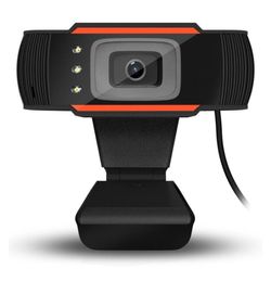 Webcam Full HD 480P USB Video Gamer Camera for Portatile Laptop Computer Web Cam Builtin Microphone 1224 Hours9788058