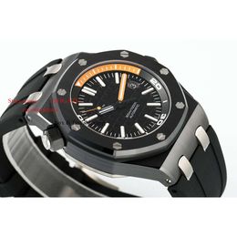 Designers 42Mm APS 15706 15707 Ipf Watches Ceramic Brand Men SUPERCLONE Wristwatches Glass Aaaaa Zf Swiss Carbon 13.9Mm Mechanical Fiber Dive 3120 50981