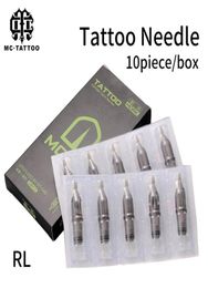 10pcs Disposable Tattoo Cartridge Needles RL Sterile Needle for Rotary Machine Pen Liner Tattoos Supplies8161581