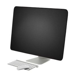 Covers 21 inch 27 inches Black Polyester Computer Monitor Dust Cover Protector with Inner Soft Lining for Apple iMac LCD Screen LA001