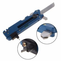 1pc Professiona Portable Diamond Tipped Glass Cutter Six Wheel Metal Cutting Kit Tool Multifunction Tile Plastic Cutter