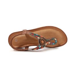 2024 hot sale Slippers sandal slides Women Beach Summer green Brown White Black sandal Size 36-42