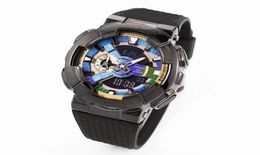 Men039s Digital Sports Quartz M110 Watch DZ7333 Waterproof and Shockproof World Time Alloy Large Dial All functions can be oper1910647