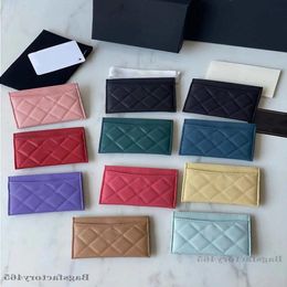 Womens Classic Gold Quilted Folding Purse Coin Luxurys Caviar Pouch Wallet Flap Change wallets Mini Hardware Fashion Bags Purses Card H Wdbu