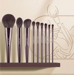 Chichodo 039 Zhi 039 Advanced Makeup Brushes Set 9pcs Synthetic Soft Powder Foundation Highlight Eye Shadow Beauty Cosmetic1338982