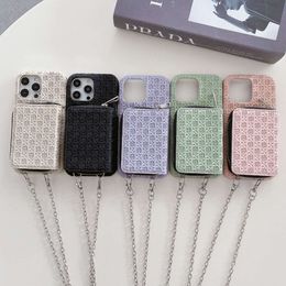 Woven pattern zipper card bag with diagonal cross suitable for iPhone 15 phone case, iPhone 14 promax protective case