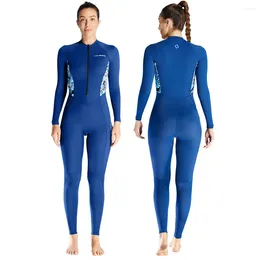 Women's Swimwear Women Men Full Body Diving Suit Quick Dry Wetsuits Jumpsuit Snorkeling Surfing Swimming For Water Sports Kayakboarding