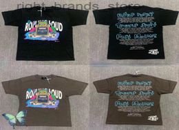 Rolling Loud Miami Exclusive Line Up Tee Hand Painted Graffiti Short Sleeve TShirt W2208115411023