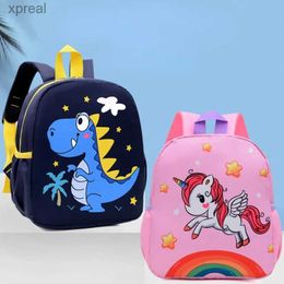 Backpacks Boys and Girls Kawaii Cartoon Childrens School Bag Fashion Waterproof Bag Childrens Backpack WX