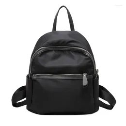School Bags Mochila Feminina 2024 Women Korean Fashion Design Backpack Travel Nylon Light Water-proof Small Rucksack Bag