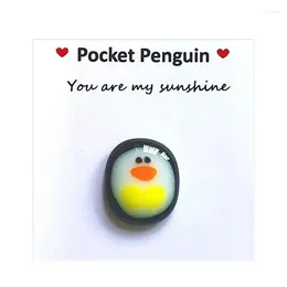 Cute Pocket Penguin Hug Mini Birthday Gifts For Her Special Encourage Wedding