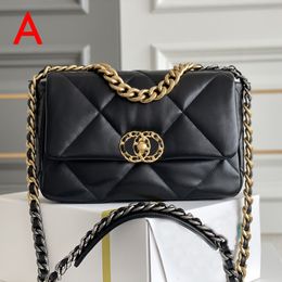 Designer bag 19 bag 1:1 TOP quality 26cm sheepskin shoulder bag lady Handbags chain bags With box C600