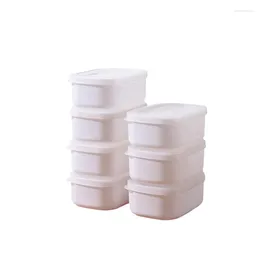 Storage Bottles 1Pc Refrigerator Box For Vegetable And Fruits Fridge Organizer Onion Ginger Crisper Sealed Microwavable Food Container